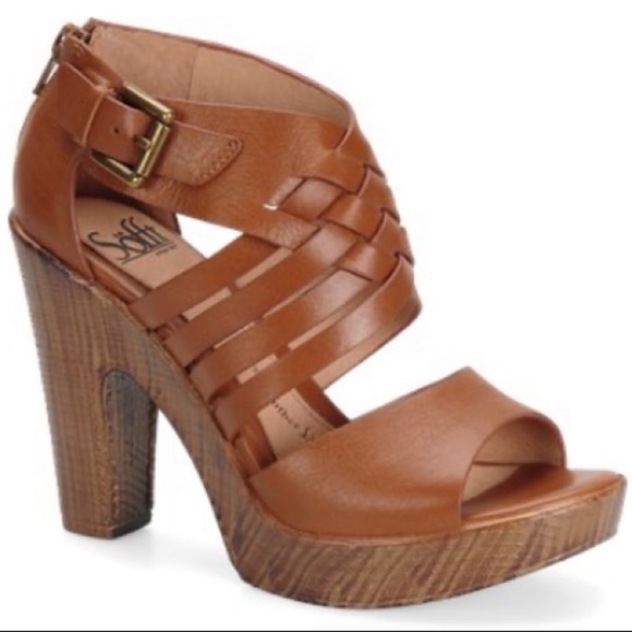 Sofft Shoes - Nwot SOFFT Ohanna Chunky Leather Sandal 11